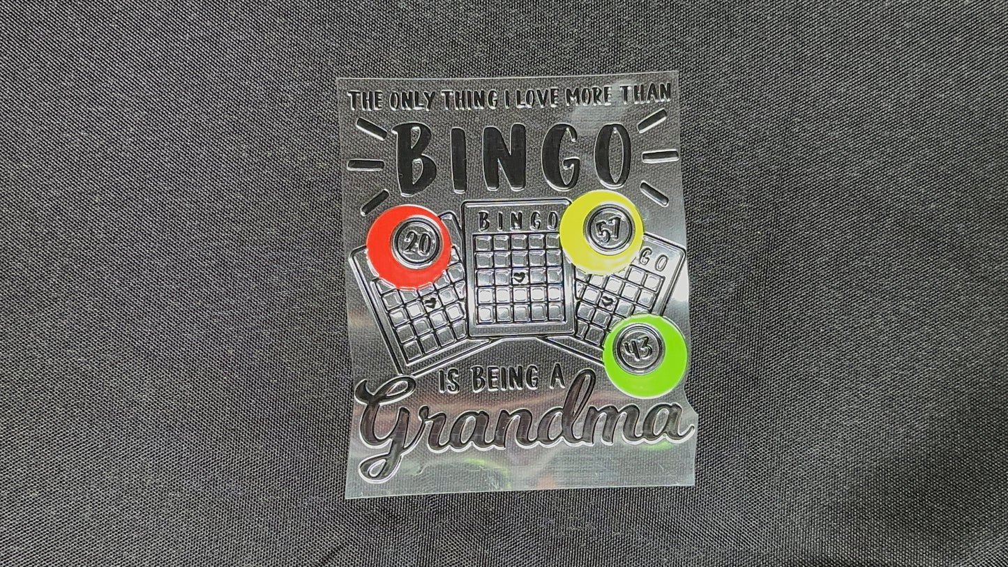 Grandma Bingo Cards