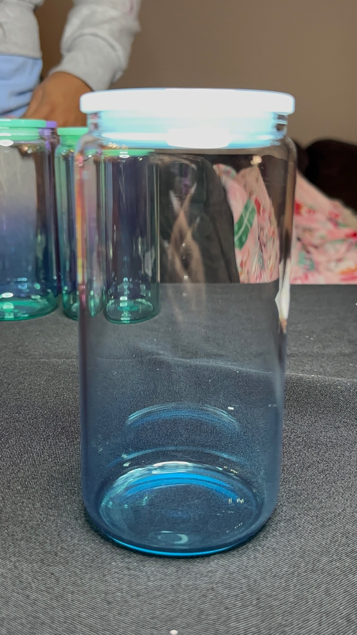 Glass Blue Ombre