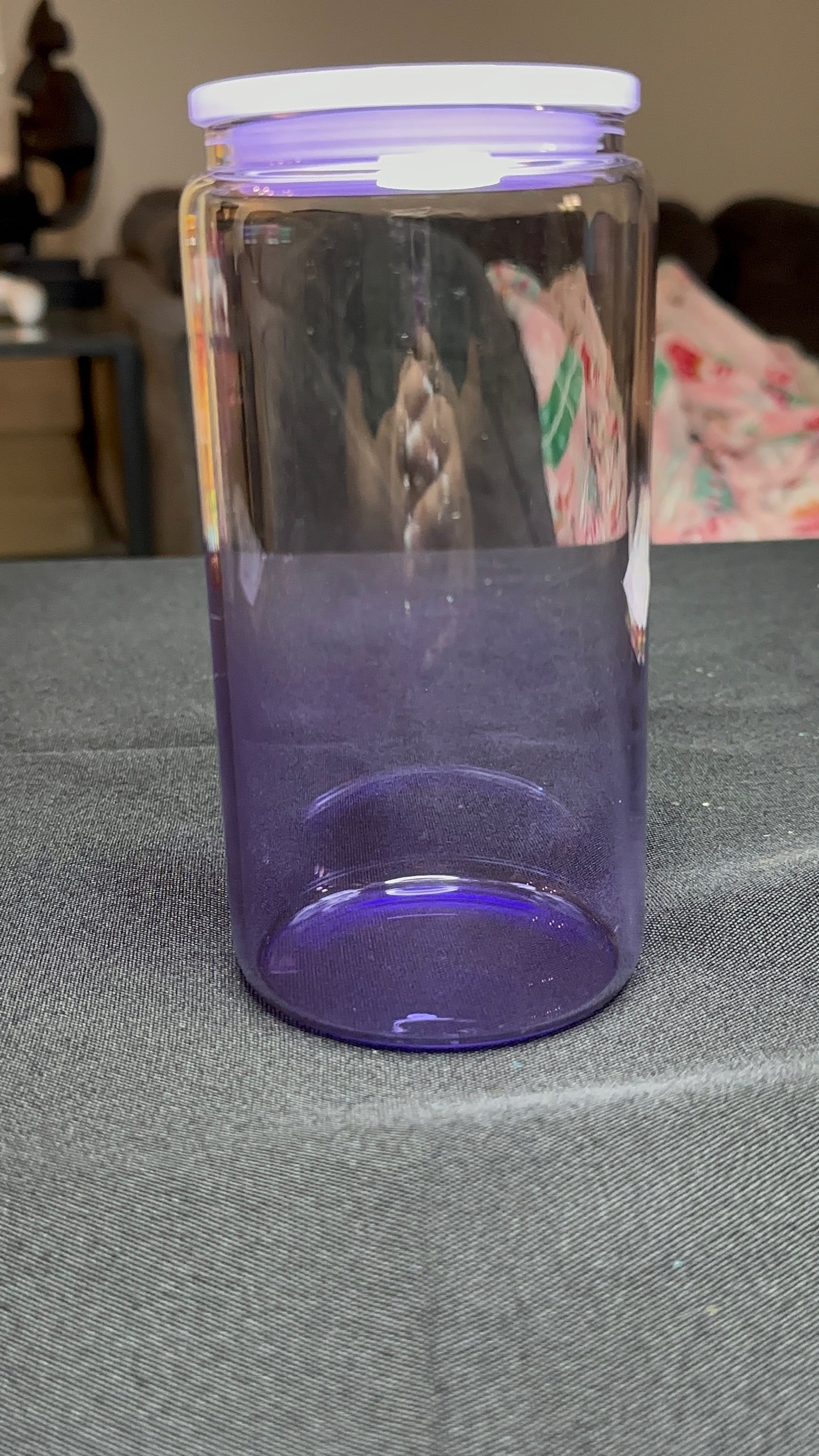 Glass Purple Ombre