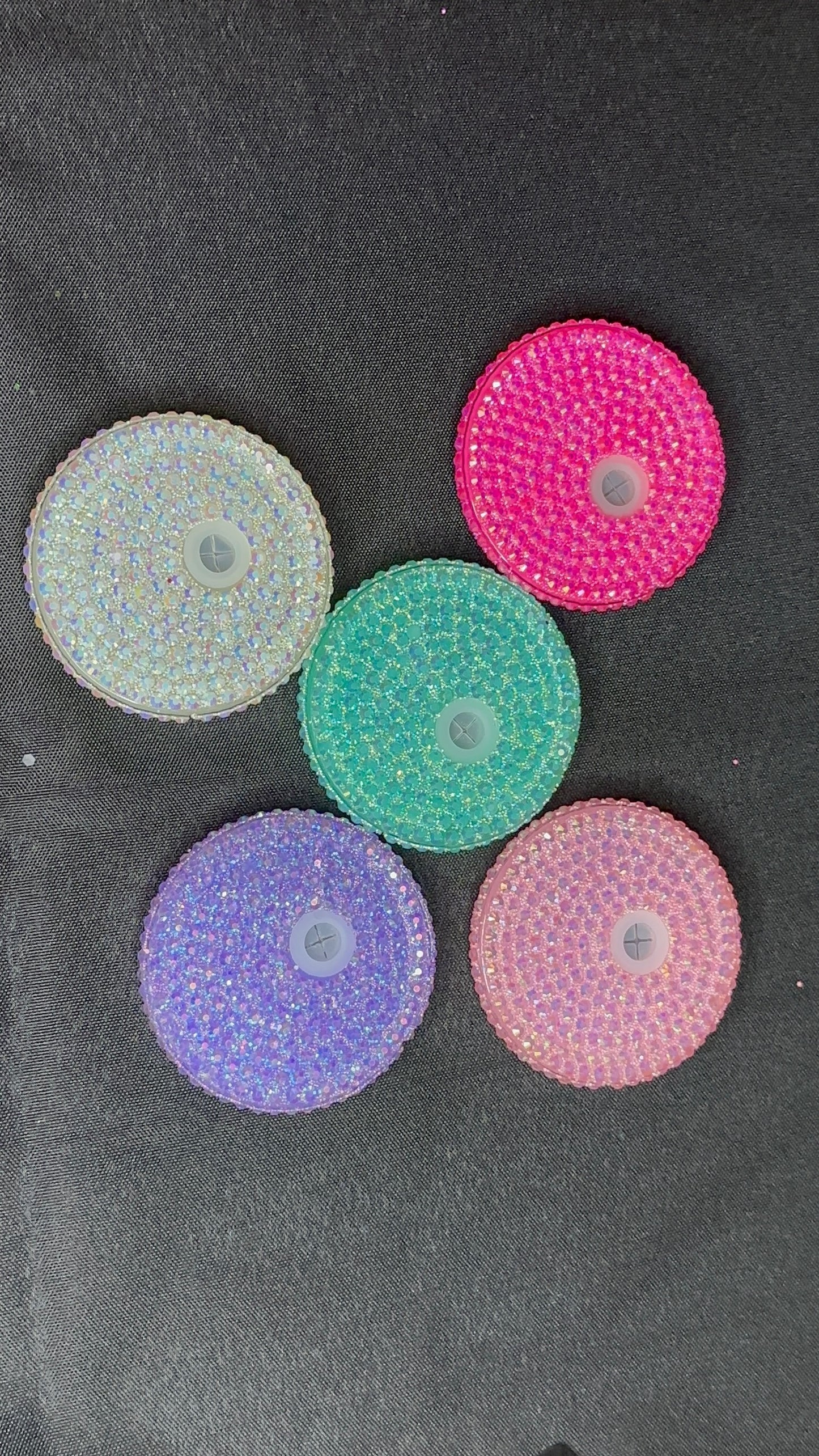 Rhinestone Lids