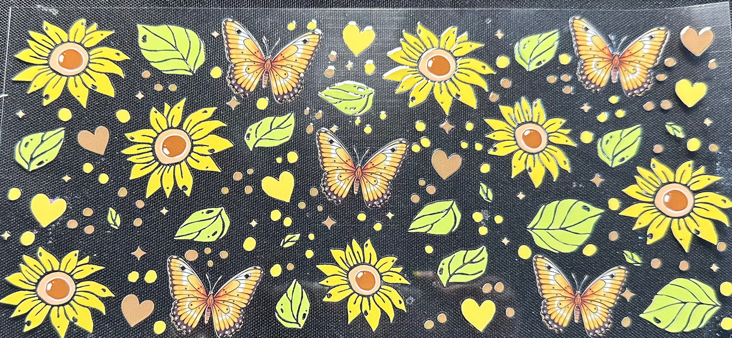 sunflower butterfly