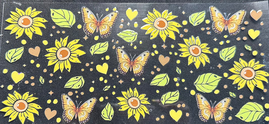 sunflower butterfly