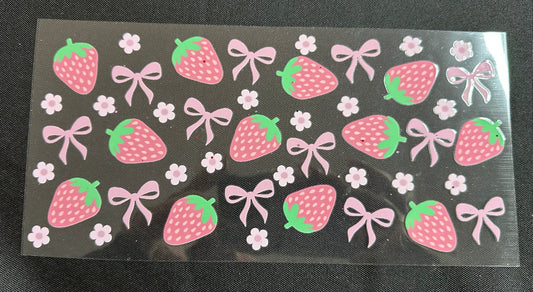 Strawberry and bow