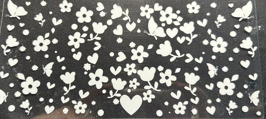 white flowers