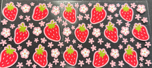 strawberry flowers