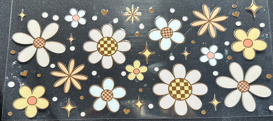 checkered flowers