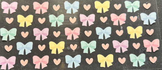 pastel bows