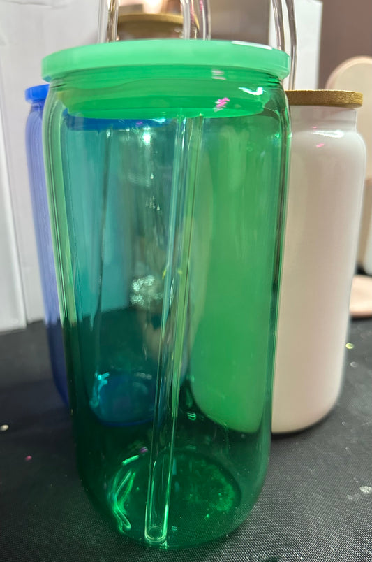 Green glass